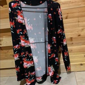 Size Medium floral cardigan